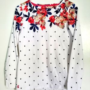 Joules Polka Dot/Floral Shirt
